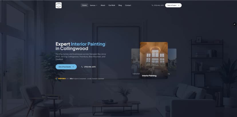 On The Bay Painting website